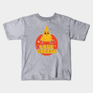 Love Cheese Kids T-Shirt